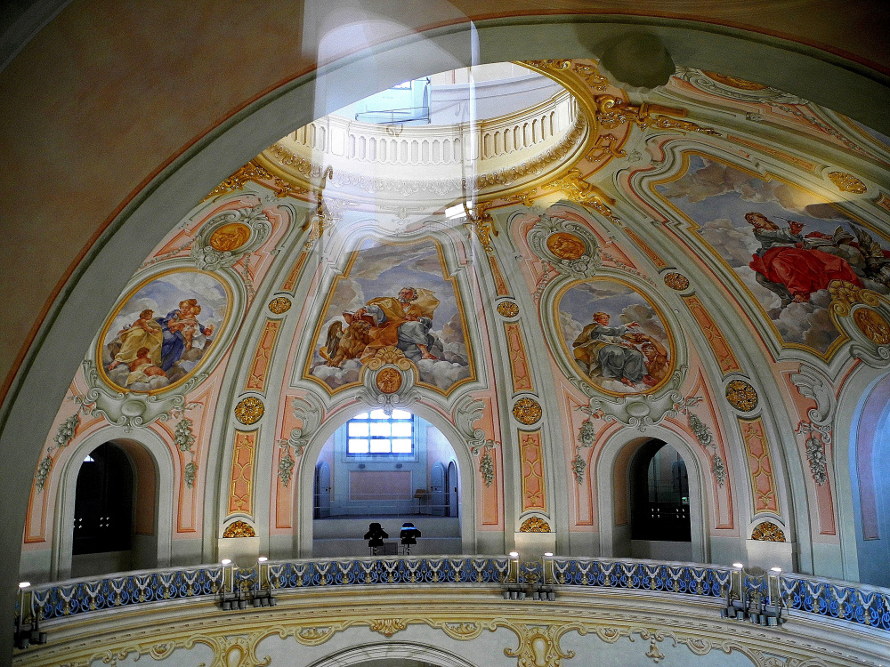 kuppel der frauenkirche  dresden