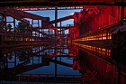 Kokerei Zollverein bei Nacht