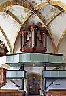 Orgelempore Kirche Raron, II