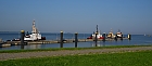 Weserblick in Richtung Nordsee