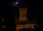 Mond ber dem Schloss Spiez