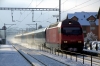 RE 460 058 im Schnee