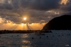 Sonnenuntergang in Levanto