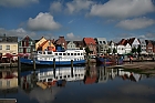 Husum Hafen bei Tide