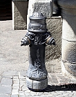 Hydrant in Lausanne, Schweiz
