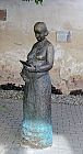 Bronzeplastik Lenchen Demuth, St. Wendel