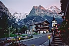 In Grindelwald am Hotel
