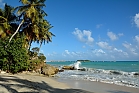 Guadeloupe am Strand