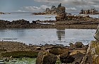bretonische Felsenküste